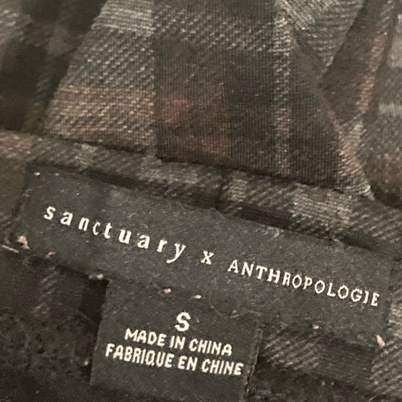 Sanctuary for anthropologie plaid leggings, size small - Picture 5 of 5